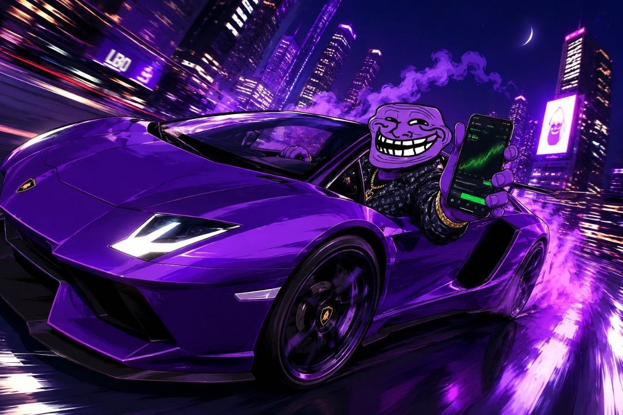Purple Troll Meme 6