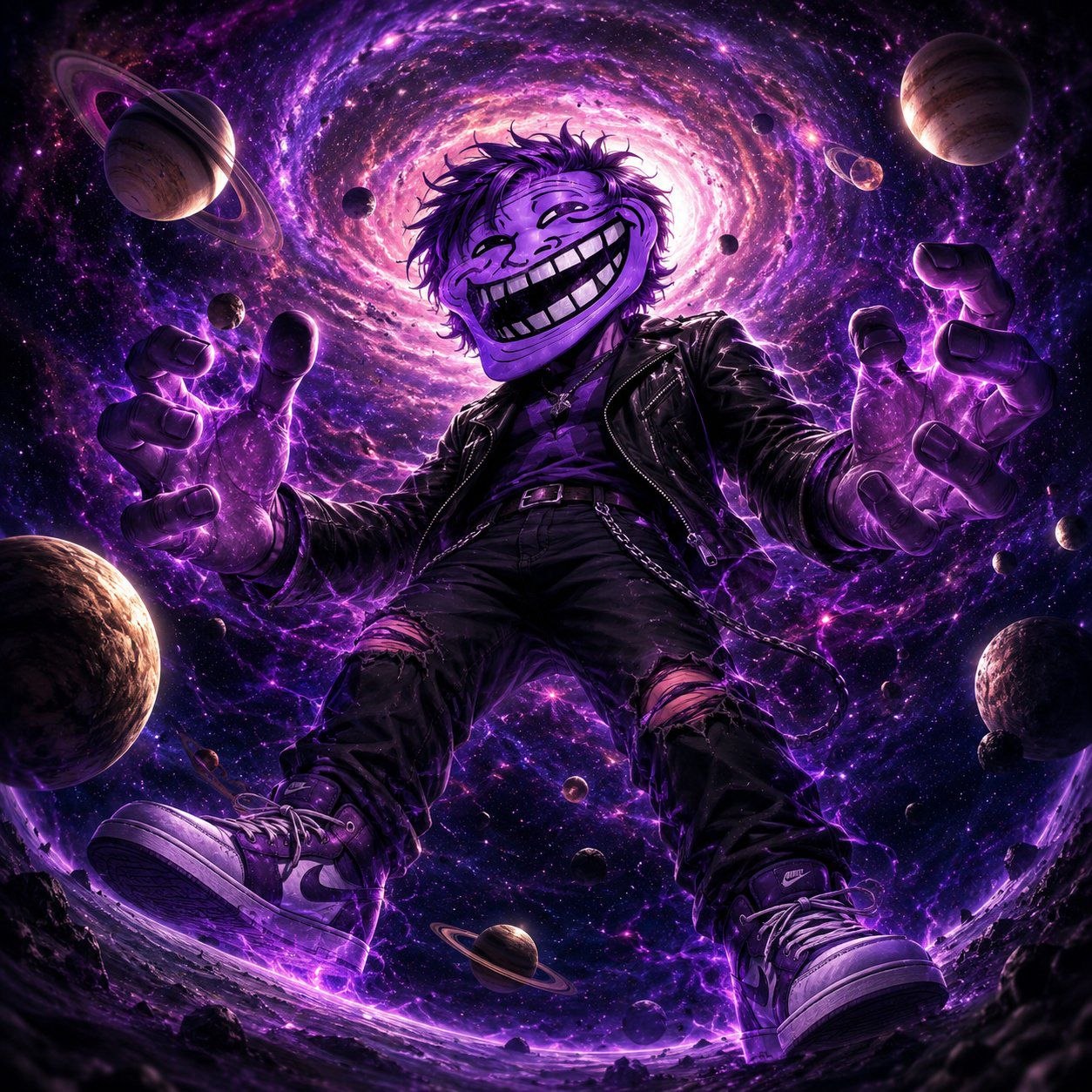 Purple Troll Meme 9